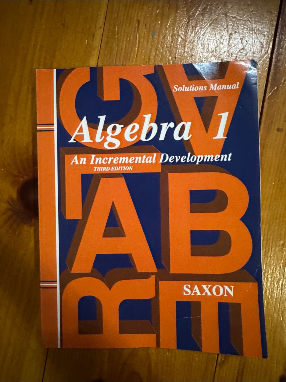 Saxon Algebra 1 Solutions Manual
